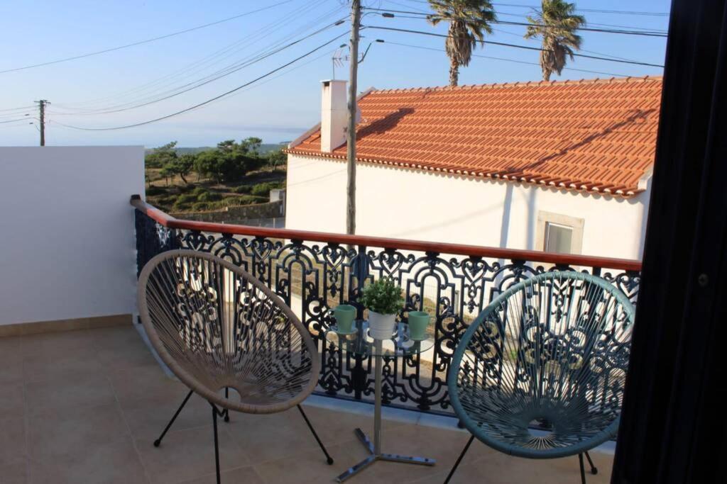 A Casa Da Foz Moradia Com Vista Mar Villa Sesimbra Bagian luar foto