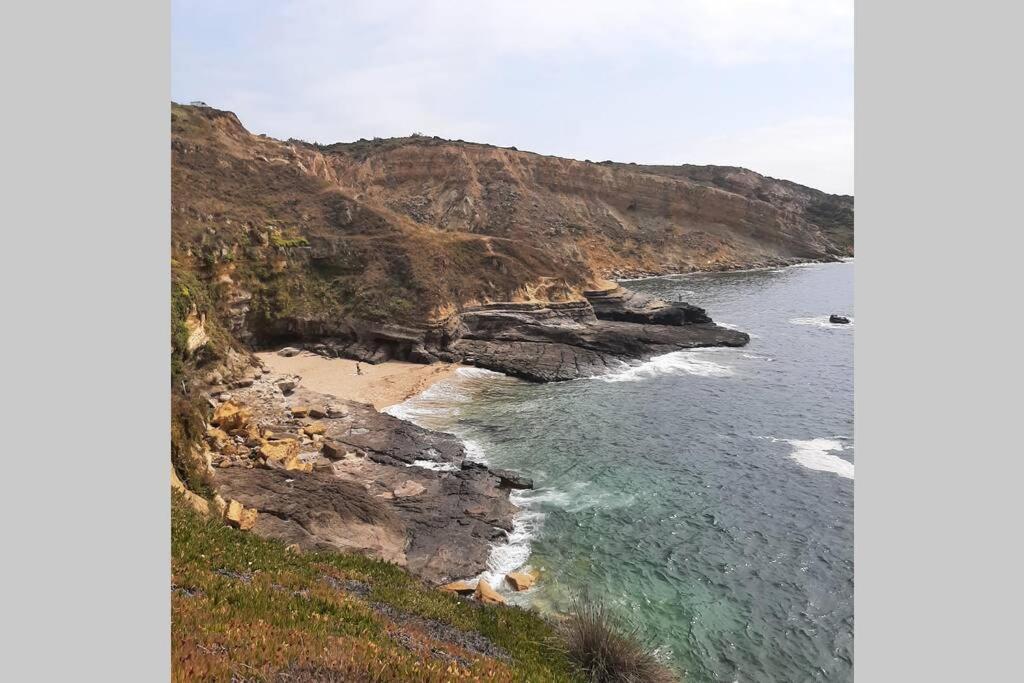 A Casa Da Foz Moradia Com Vista Mar Villa Sesimbra Bagian luar foto